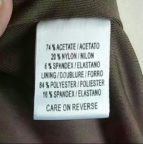 BCBGMaxAzaria chocolate brown gown (Sm) - Picture 7 of 7